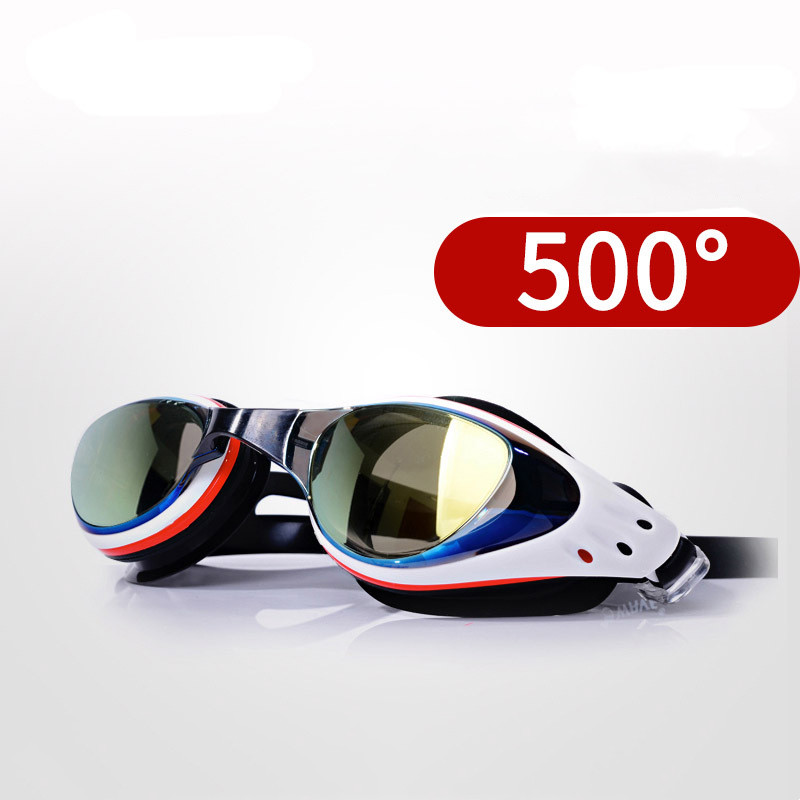 Swim Goggles Anti Fog Uv - Profesjonalne krótkowzroczność gogle pływackie na receptę