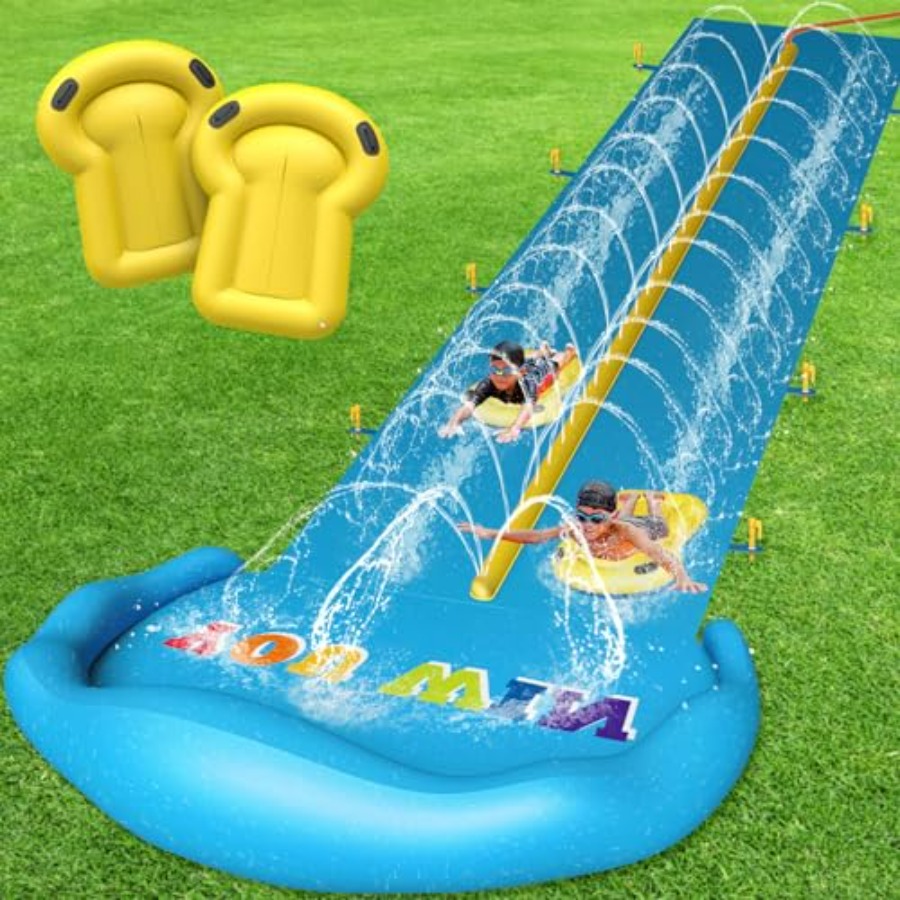Water Slide Inflatable - Zjeżdżalnia wodna do zabawy na podwórku