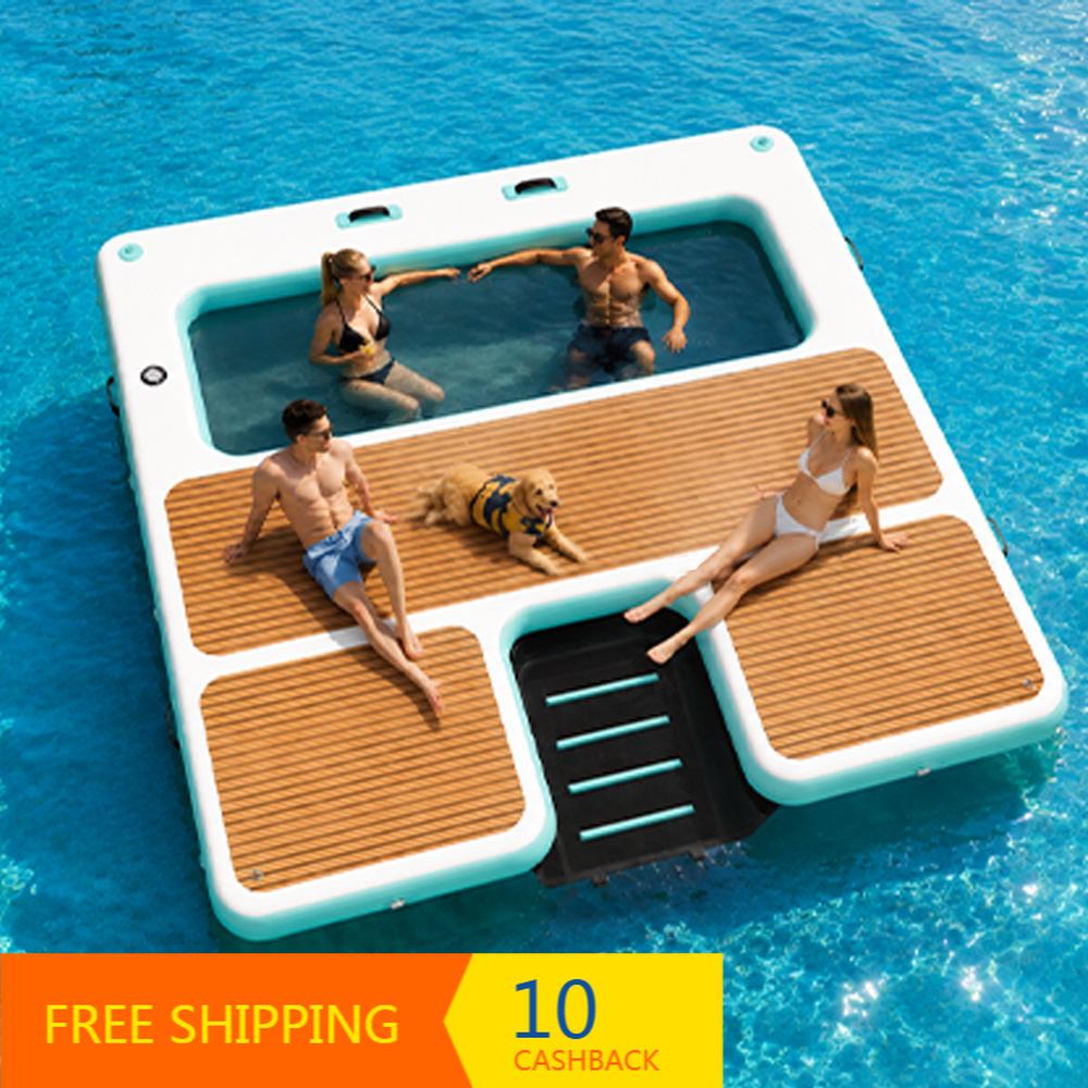 Pool Lounger Inflatable - OEM Akcesorium do łodzi: Nadmuchiwana pływająca