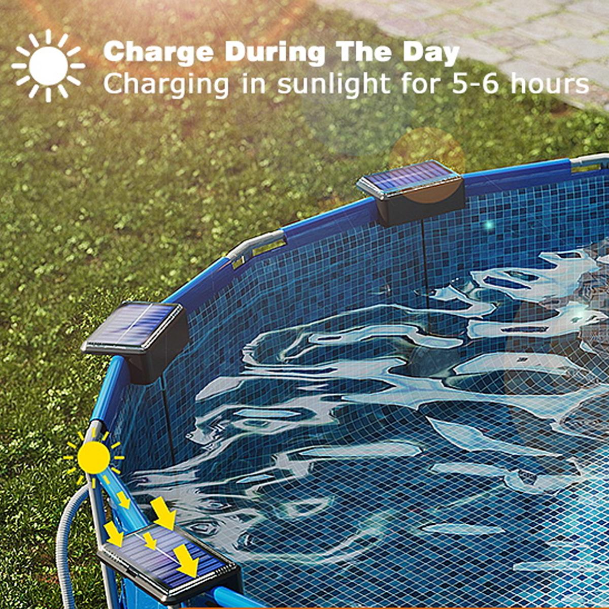 Podwodna solarna lampa basenow – Pool Light Solar Rechargeable recenzja i cena