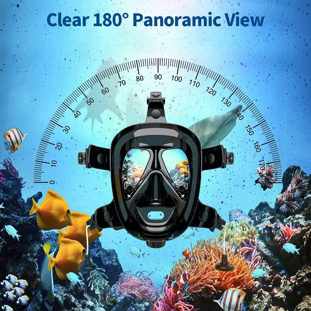 Maska do nurkowania zakrywając – Snorkel Mask Full Face recenzja i cena