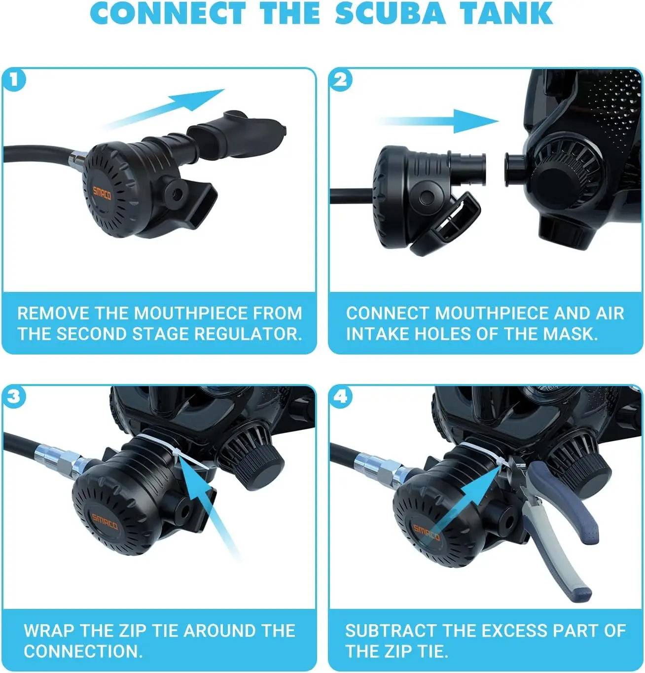 Maska do nurkowania zakrywając – Snorkel Mask Full Face recenzja i cena