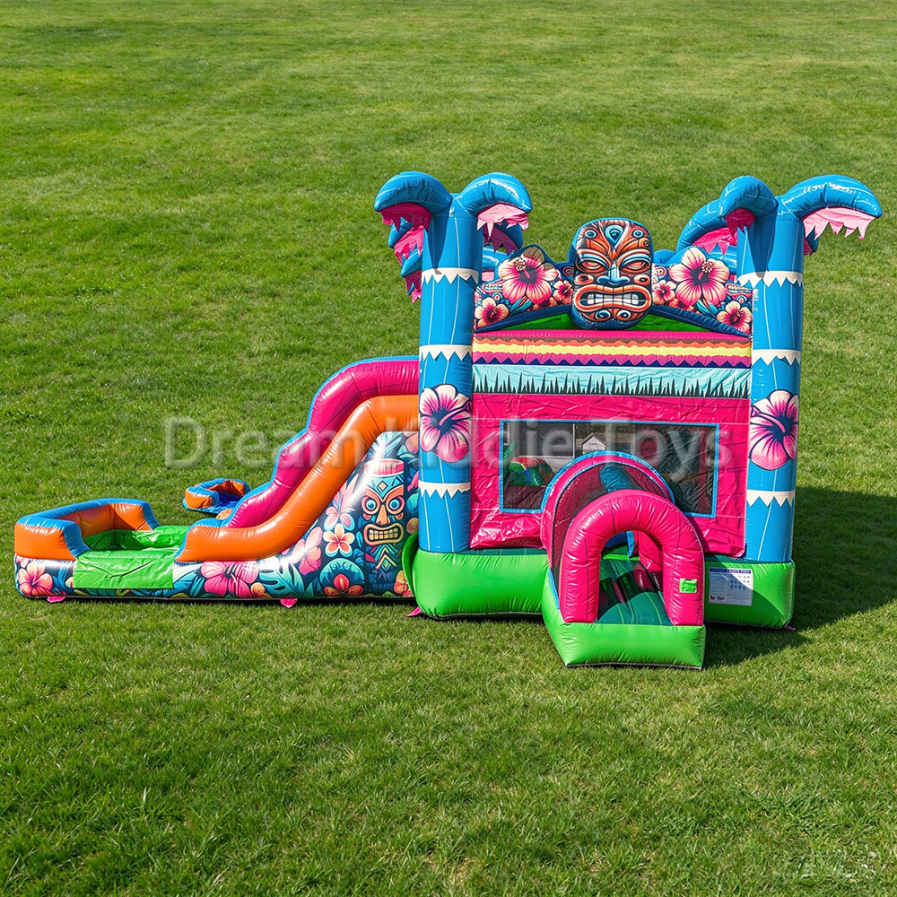 Komercyjny, dmuchany zestaw z  – Water Slide Inflatable recenzja i cena