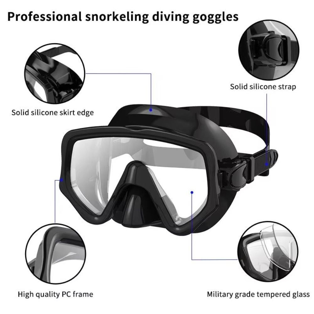 Maska do nurkowania z powłoką  – Snorkel Mask Full Face recenzja i cena