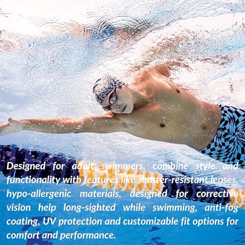 Okulary pływackie z powłoką An – Swim Goggles Anti Fog Uv recenzja i cena