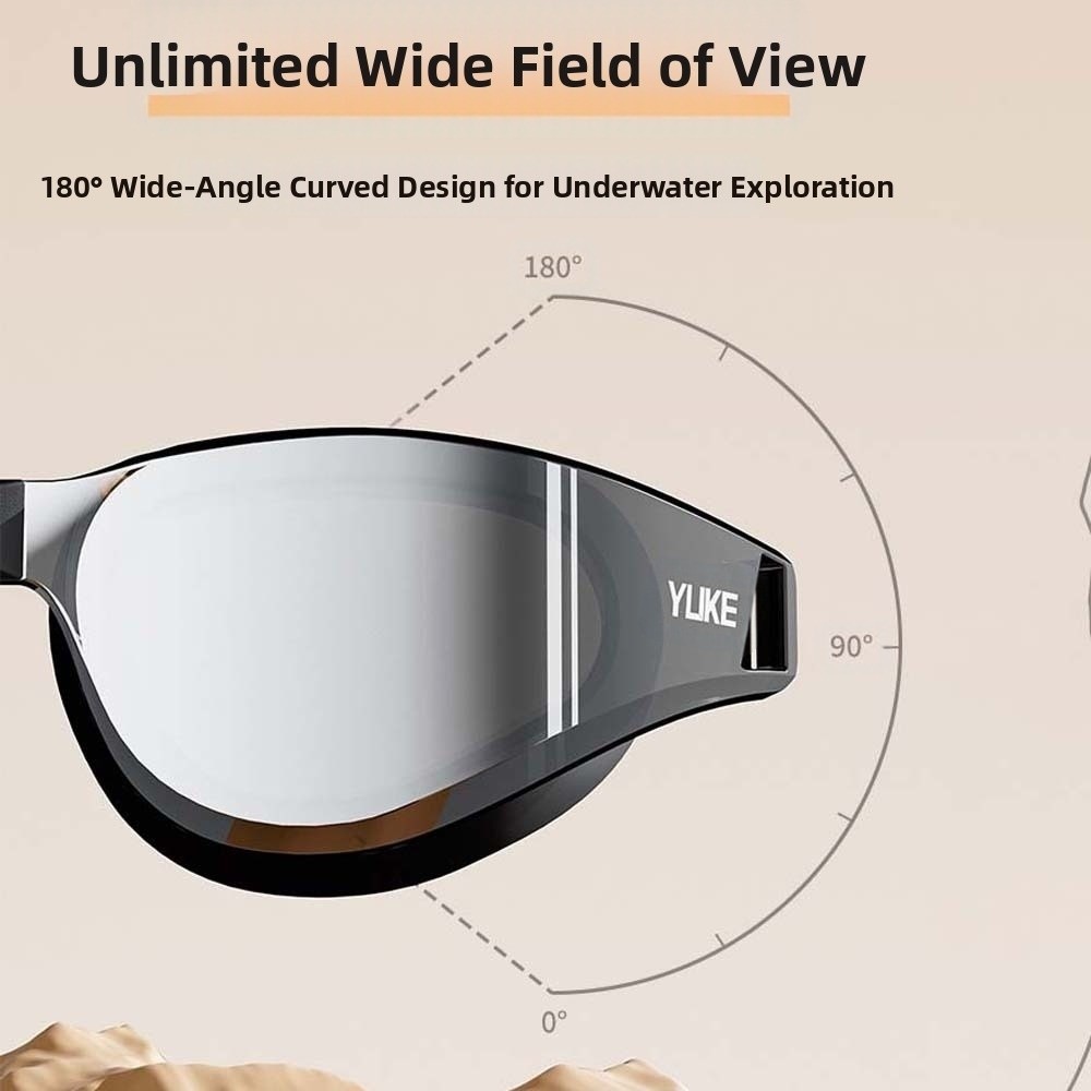 Wodoodporne okulary pływackie  – Swim Goggles Anti Fog Uv recenzja i cena