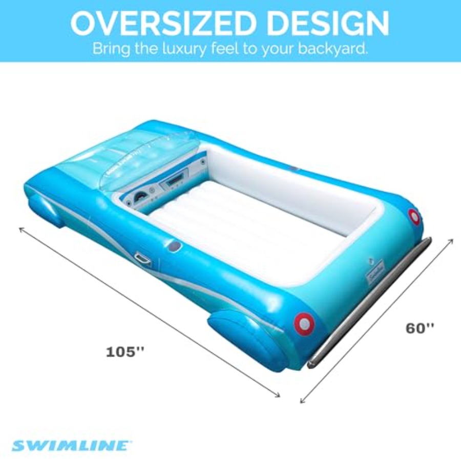 Dmuchany materac do pływania,  – Pool Lounger Inflatable recenzja i cena