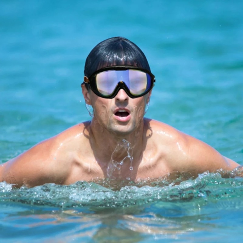 Okulary pływackie z dużą ramką – Swim Goggles Anti Fog Uv recenzja i cena