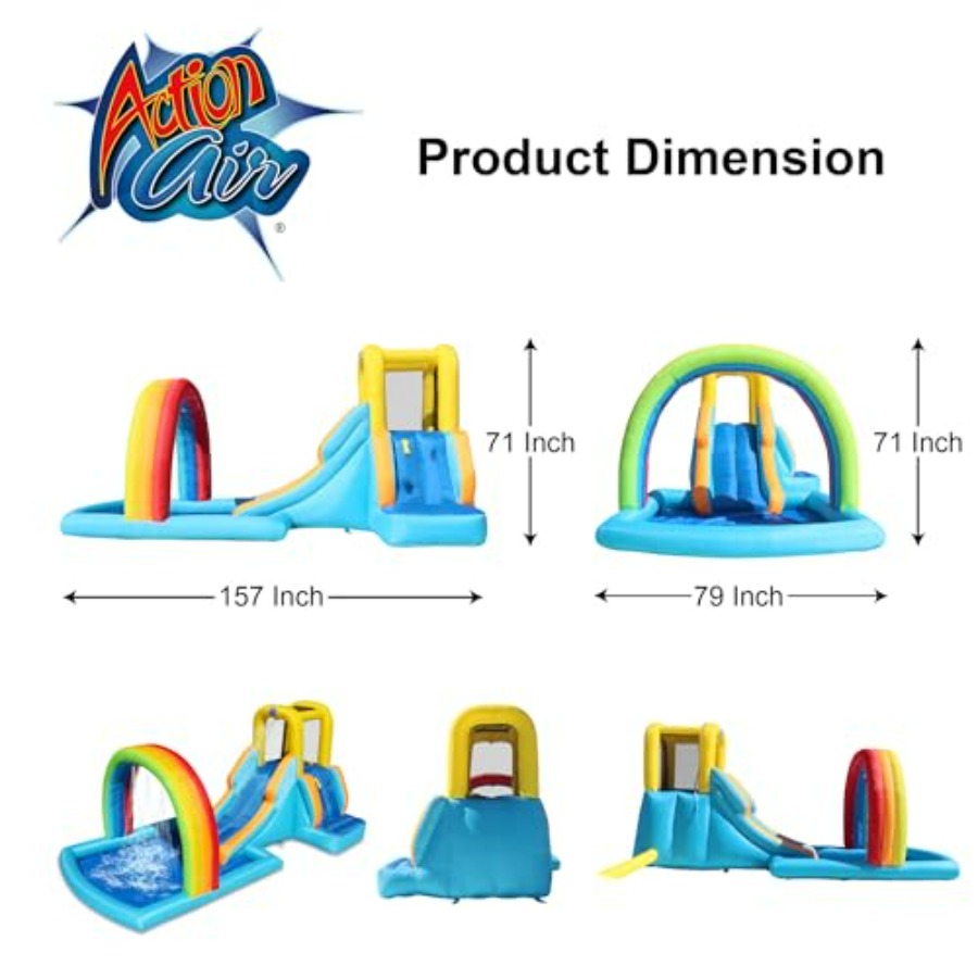 Nadmuchiwana zjeżdżalnia wodna – Water Slide Inflatable recenzja i cena