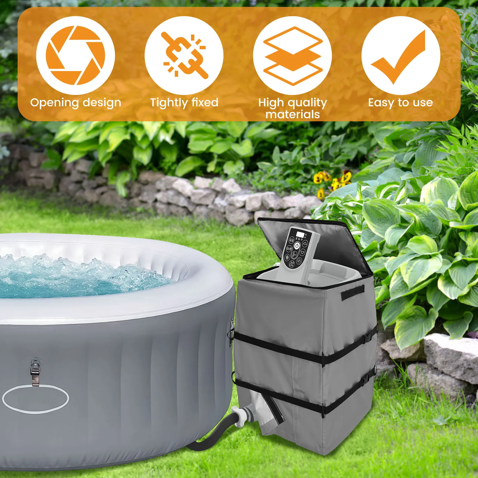Uniwersalna osłona pompy grzej – Pool Cover Waterproof recenzja i cena