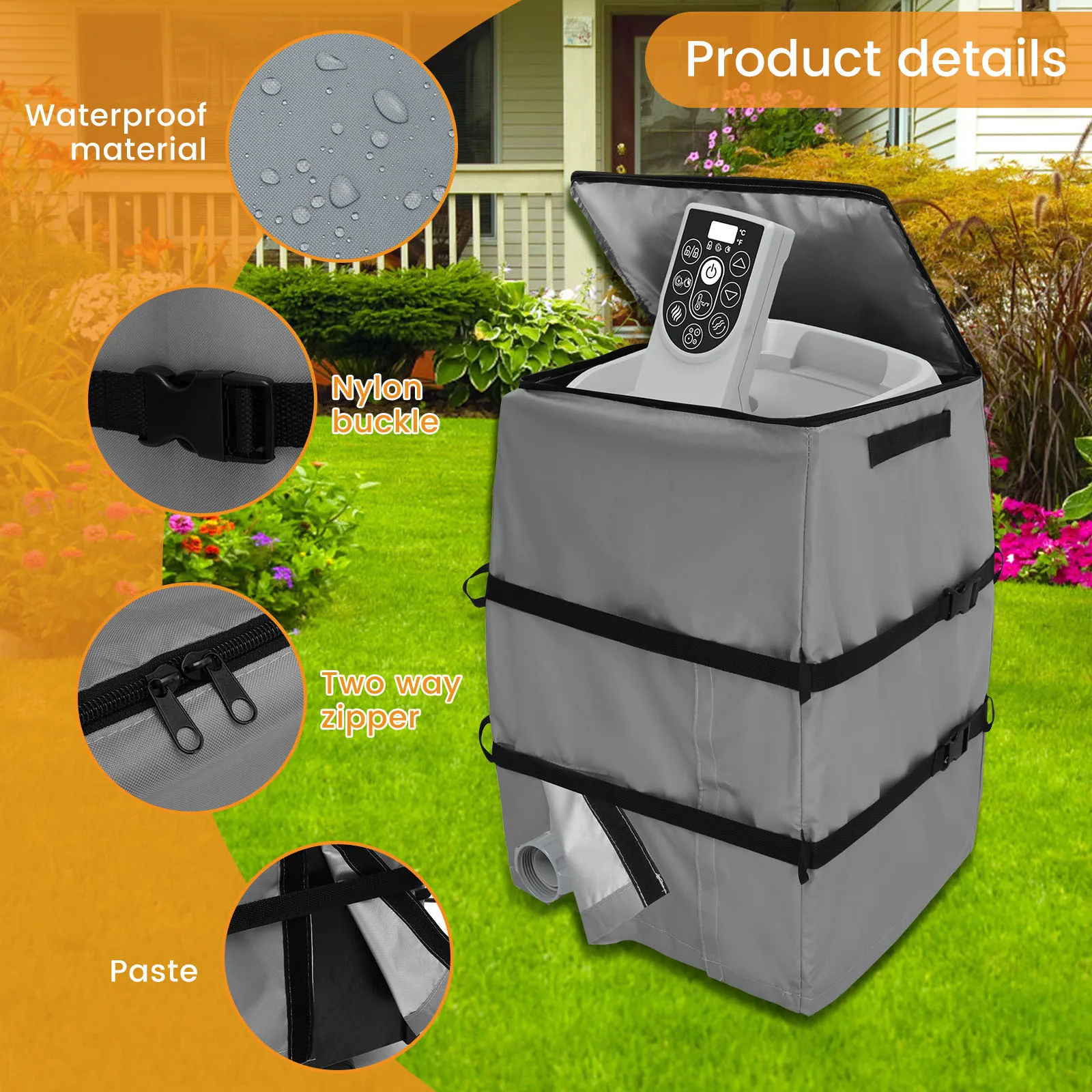 Uniwersalna osłona pompy grzej – Pool Cover Waterproof recenzja i cena