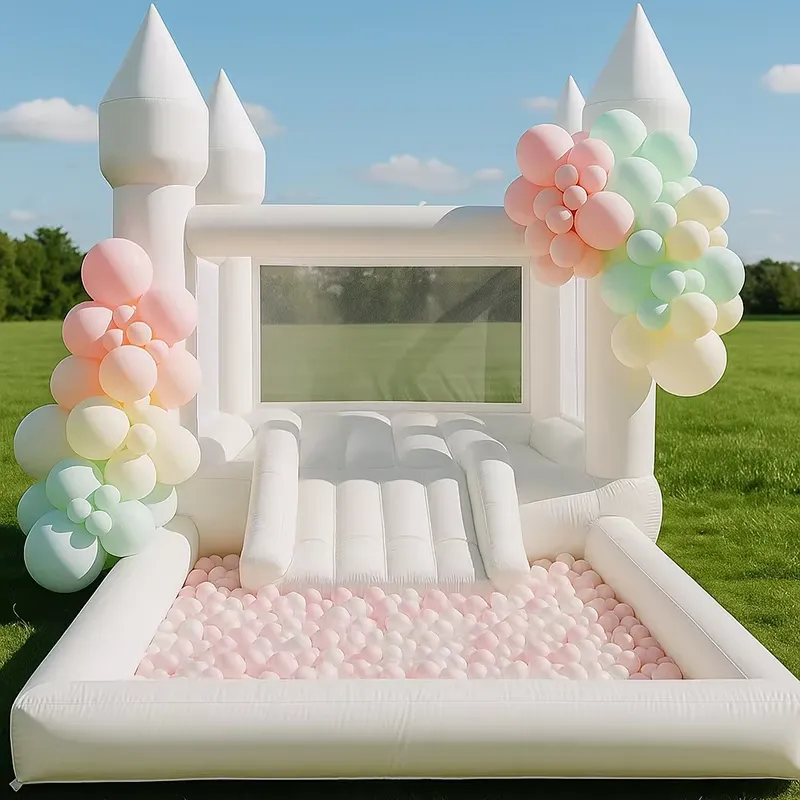 20264m Biały dmuchany zamek do – Water Slide Inflatable recenzja i cena